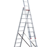 Altrex All Round driedubbele ladder ongecoat 3x10 treden